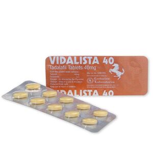Vidalista 40 mg tadalafil